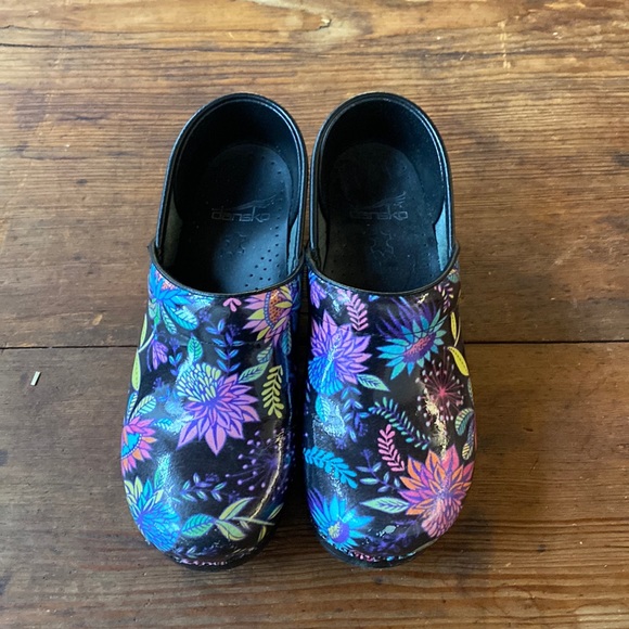Dansko Shoes - Dansko Floral Print Clogs